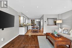 Great flow from kitchen to living - 