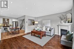 Living Room w/ Gas Fireplace - 