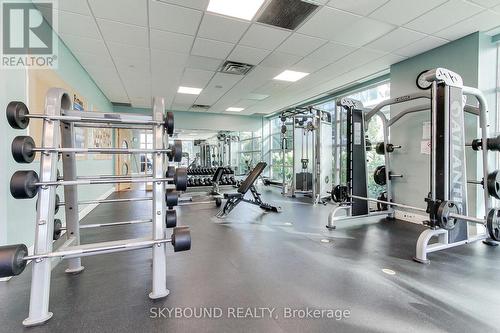 2723 - 165 Legion Road N, Toronto, ON - Indoor Photo Showing Gym Room