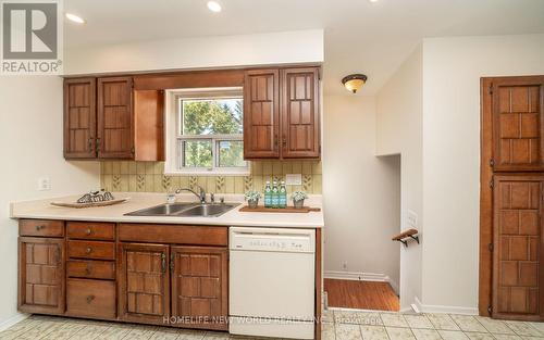 308 Sentinel Road, Toronto, ON - Indoor Photo Showing Kitchen With Double Sink