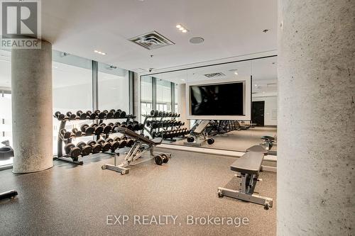 207 - 25 Wellington Street S, Kitchener, ON - Indoor Photo Showing Gym Room