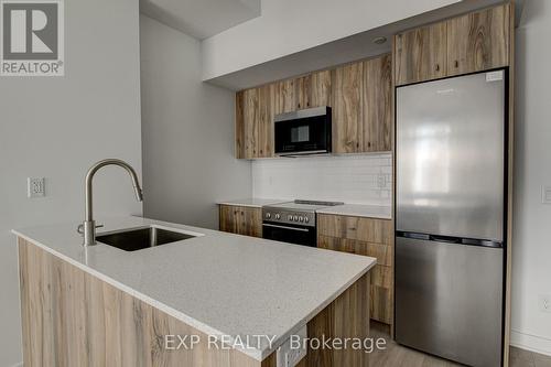 207 - 25 Wellington Street S, Kitchener, ON - Indoor Photo Showing Kitchen