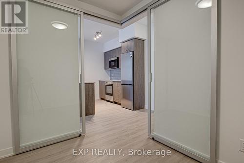 View from Den/2nd bedroom - 209 - 25 Wellingtont Street S, Kitchener, ON - Indoor