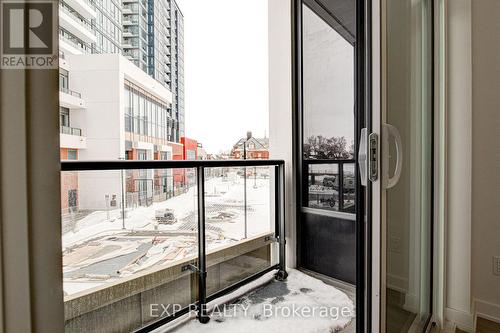 View from Balcony - 209 - 25 Wellingtont Street S, Kitchener, ON - Outdoor With Exterior