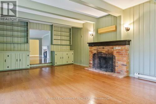 330 Poplar Drive, Oakville, ON - Indoor Photo Showing Living Room With Fireplace