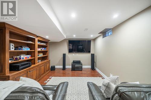1351 Mcguffin Gate, Milton, ON - Indoor With Fireplace