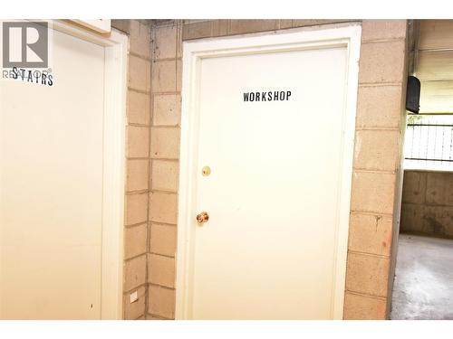 Entrance to workshop in parkade - 3608 27 Avenue Unit# 103, Vernon, BC -  Photo Showing Other Room