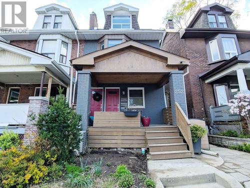 Bsmt - 252 Greenwood Avenue, Toronto, ON - Outdoor With Facade