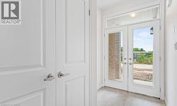 Doorway featuring french doors - 