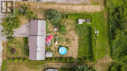 Aerial Backyard - 12 Olive Drive, Oro-Medonte, ON - Outdoor With View