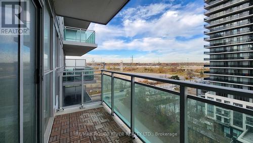906 - 33 Shore Breeze Drive, Toronto, ON - Outdoor With Balcony With Exterior