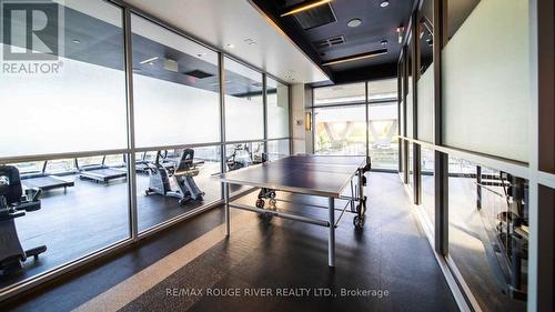 906 - 33 Shore Breeze Drive, Toronto, ON - Indoor Photo Showing Gym Room