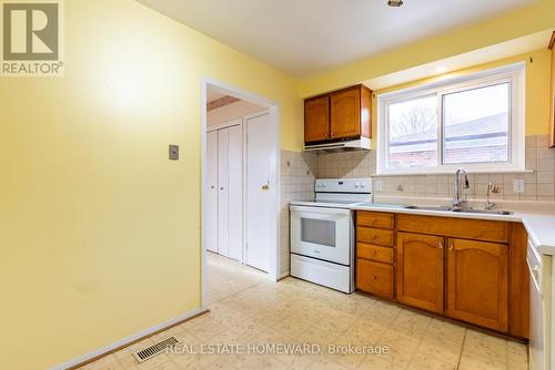 KITCHEN - 52 Clydesdale Drive, Toronto, ON - Indoor Photo Showing Kitchen With Double Sink
