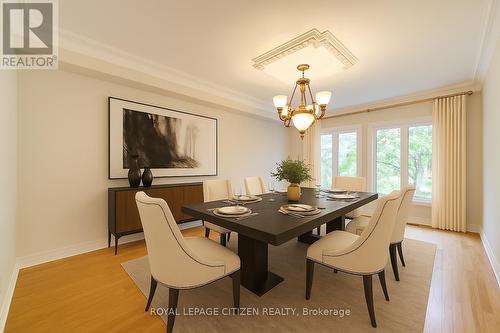 180 Kimber Crescent, Vaughan, ON - Indoor Photo Showing Dining Room