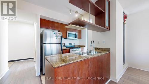 307 - 5 Mariner Terrace, Toronto, ON - Indoor Photo Showing Kitchen With Double Sink