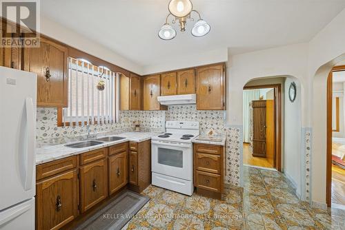 63 Boem Avenue, Toronto, ON - Indoor Photo Showing Kitchen With Double Sink