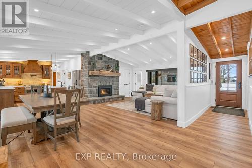 621 Duclos Point Road, Georgina, ON - Indoor With Fireplace