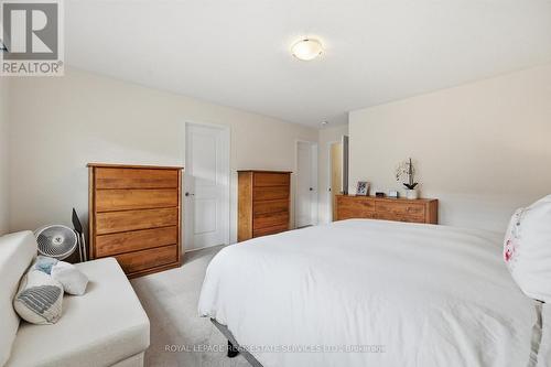 Primary Bedroom Offers a Spa-Inspired 4-PC Ensuite - 3300 Jacob Way, Oakville, ON - Indoor Photo Showing Bedroom