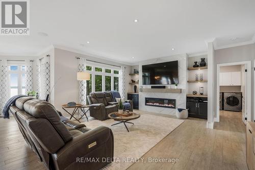 150 Voisine Road, Clarence-Rockland, ON - Indoor Photo Showing Living Room With Fireplace