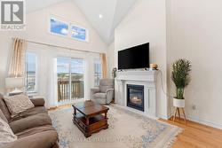 Walkout to deck overlooking pond/conservation area - 