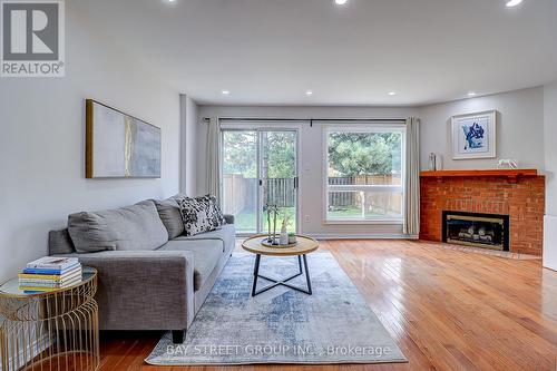679 Constellation Drive, Mississauga, ON - Indoor Photo Showing Living Room With Fireplace