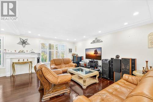 51 Picton Street, Hamilton, ON - Indoor Photo Showing Living Room With Fireplace