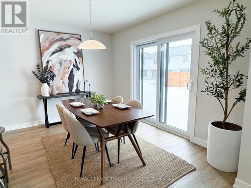 112 Styles Drive, St. Thomas, ON - Indoor Photo Showing Dining Room