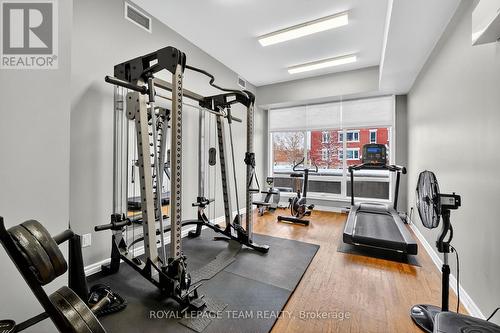 306 - 682 Churchill Avenue N, Ottawa, ON - Indoor Photo Showing Gym Room