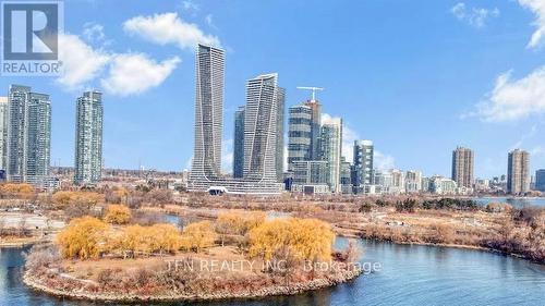 1502 - 20 Shore Breeze Drive, Toronto, ON - Outdoor With Body Of Water With Facade