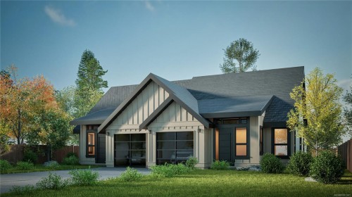 10013 Chicory Pl, Sidney, BC - Outdoor With Facade
