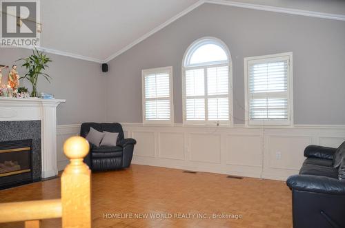 77 Nadia Avenue, Vaughan, ON - Indoor With Fireplace
