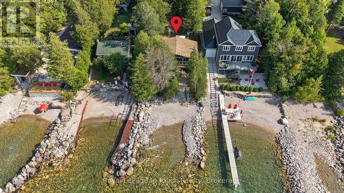 2519 Champlain Road, Tiny, ON - Outdoor With Body Of Water With View
