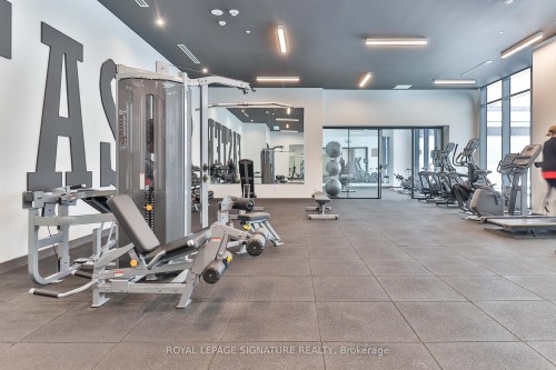 3205-50 O'Neill Road, Toronto, ON - Indoor Photo Showing Gym Room