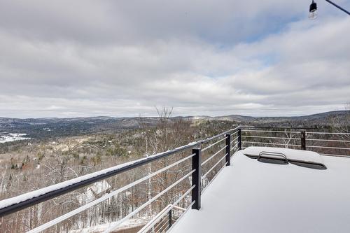 Patio - 955 Rue Des Cimes, Sainte-Adèle, QC - Outdoor With View