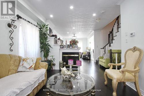 12 Helman Road, Brampton, ON - Indoor Photo Showing Living Room With Fireplace