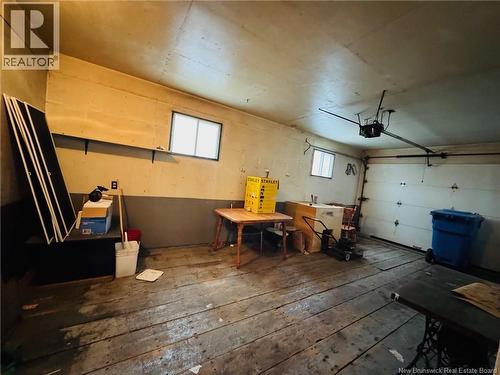 369 Adelaide Street, Dalhousie, NB - Indoor Photo Showing Garage