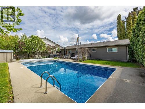 2030 Wilkinson Street, Kelowna, BC - Outdoor With In Ground Pool With Backyard