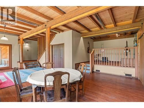 1099 Enderby Mabel Lake Road, Enderby, BC - Indoor Photo Showing Dining Room