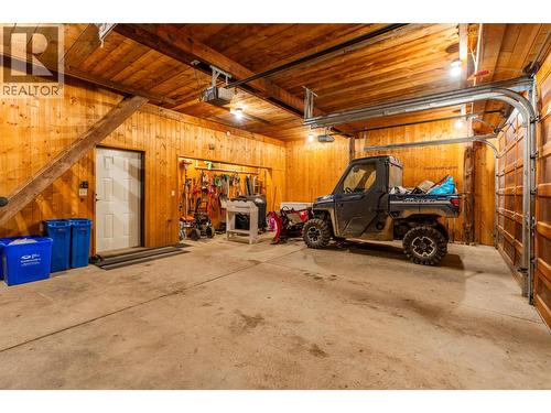 1099 Enderby Mabel Lake Road, Enderby, BC - Indoor Photo Showing Garage