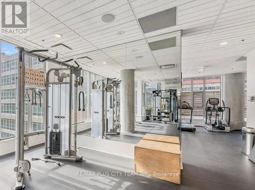 502 - 375 King Street W, Toronto, ON - Indoor Photo Showing Gym Room