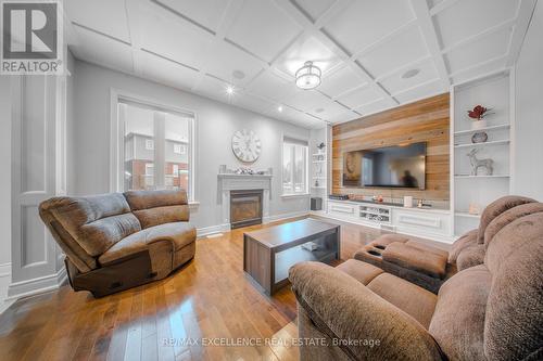Family Room - 125 Centre Street, Essa, ON - Indoor Photo Showing Living Room With Fireplace