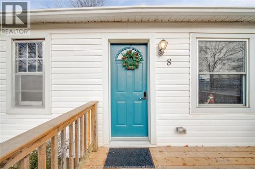 8 Sarah Street, Thamesville, ON - Outdoor With Exterior