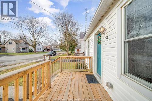 8 Sarah Street, Thamesville, ON - Outdoor With Deck Patio Veranda With Exterior