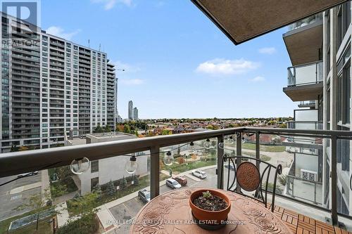 709 - 349 Rathburn Road W, Mississauga, ON - Outdoor With Balcony With View