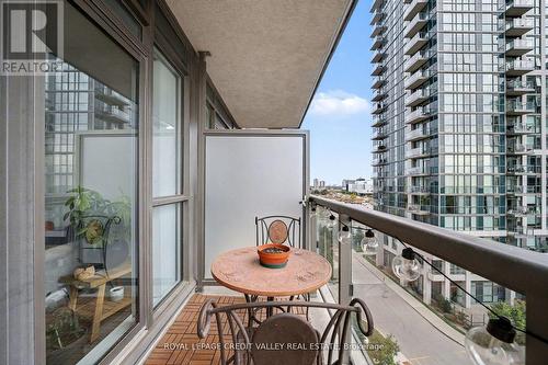 709 - 349 Rathburn Road W, Mississauga, ON - Outdoor With Balcony