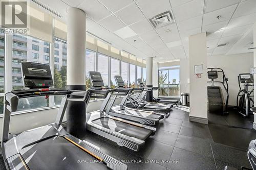709 - 349 Rathburn Road W, Mississauga, ON - Indoor Photo Showing Gym Room