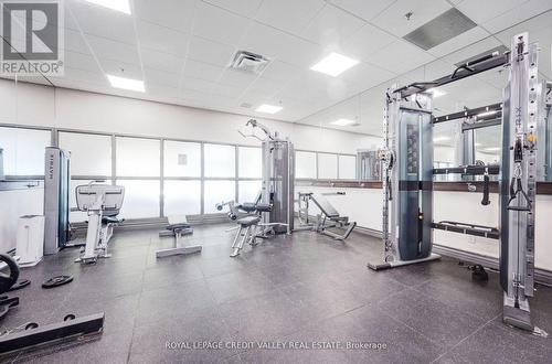 709 - 349 Rathburn Road W, Mississauga, ON - Indoor Photo Showing Gym Room