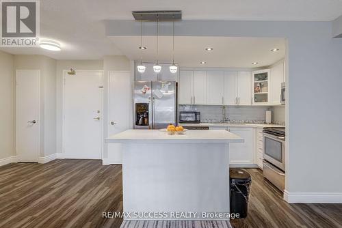 713 - 145 Hillcrest Avenue, Mississauga, ON - Indoor Photo Showing Kitchen With Upgraded Kitchen