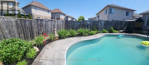 Salt water pool - 2408 Asima Drive, London South (South U), ON - Outdoor With In Ground Pool