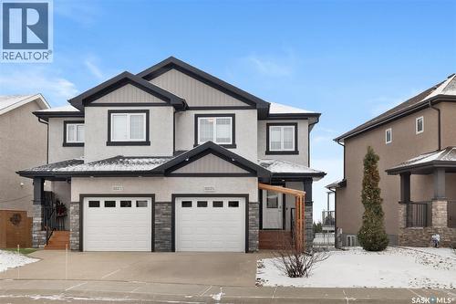 8825 Kestral Drive, Regina, SK - Outdoor With Facade